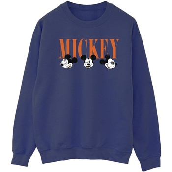 Vêtements Femme Sweats Disney Mickey Mouse Faces Bleu