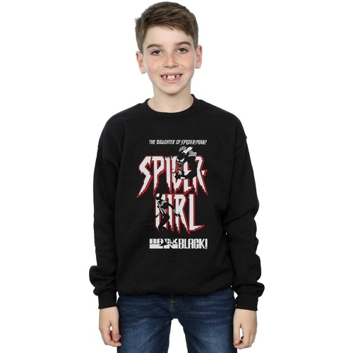 Vêtements Garçon Sweats Marvel Spider-Girl Back In Black Noir