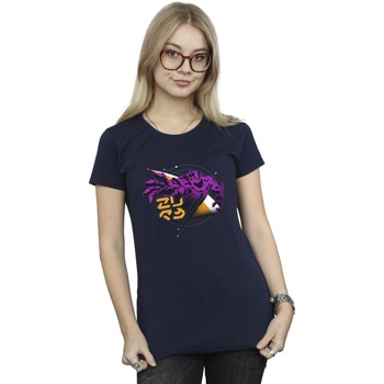 Vêtements Femme T-shirts manches longues Disney Lightyear Zurg Space Circle Bleu