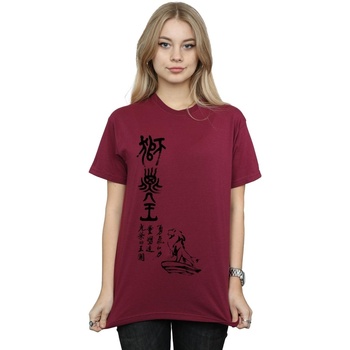 Vêtements Femme T-shirts manches longues Disney The Lion King Pride Rock Calligraphy Multicolore