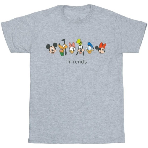 Vêtements Fille T-shirts manches longues Disney Mickey Mouse And Friends Gris