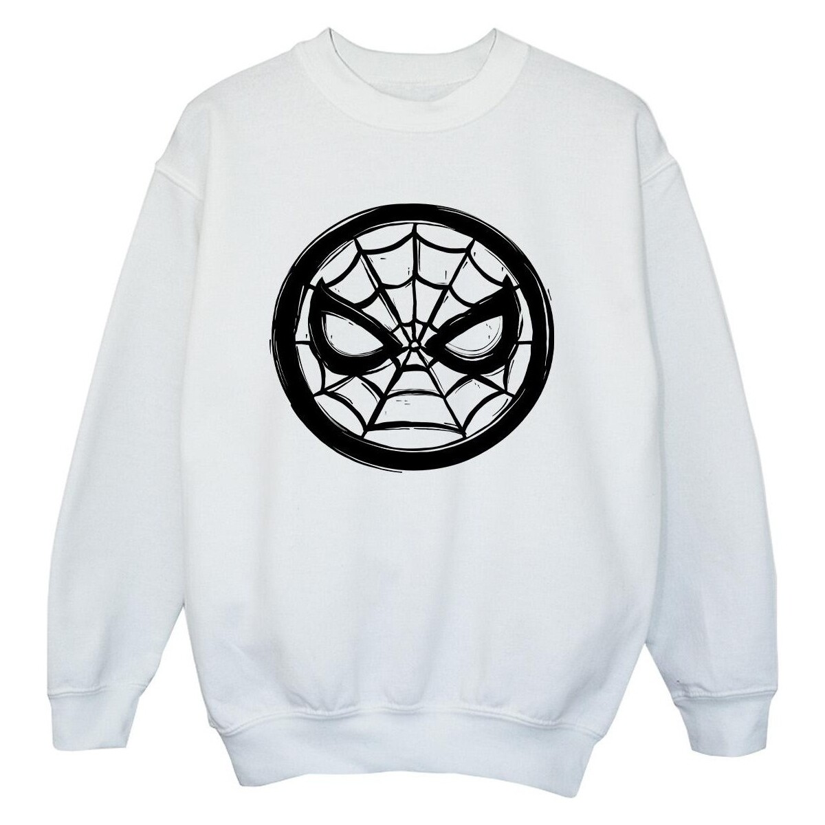 Vêtements Garçon Sweats Marvel Spider-Man Chest Logo Blanc