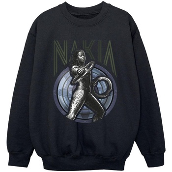 Vêtements Garçon Sweats Marvel Wakanda Forever Nakia Shield Noir