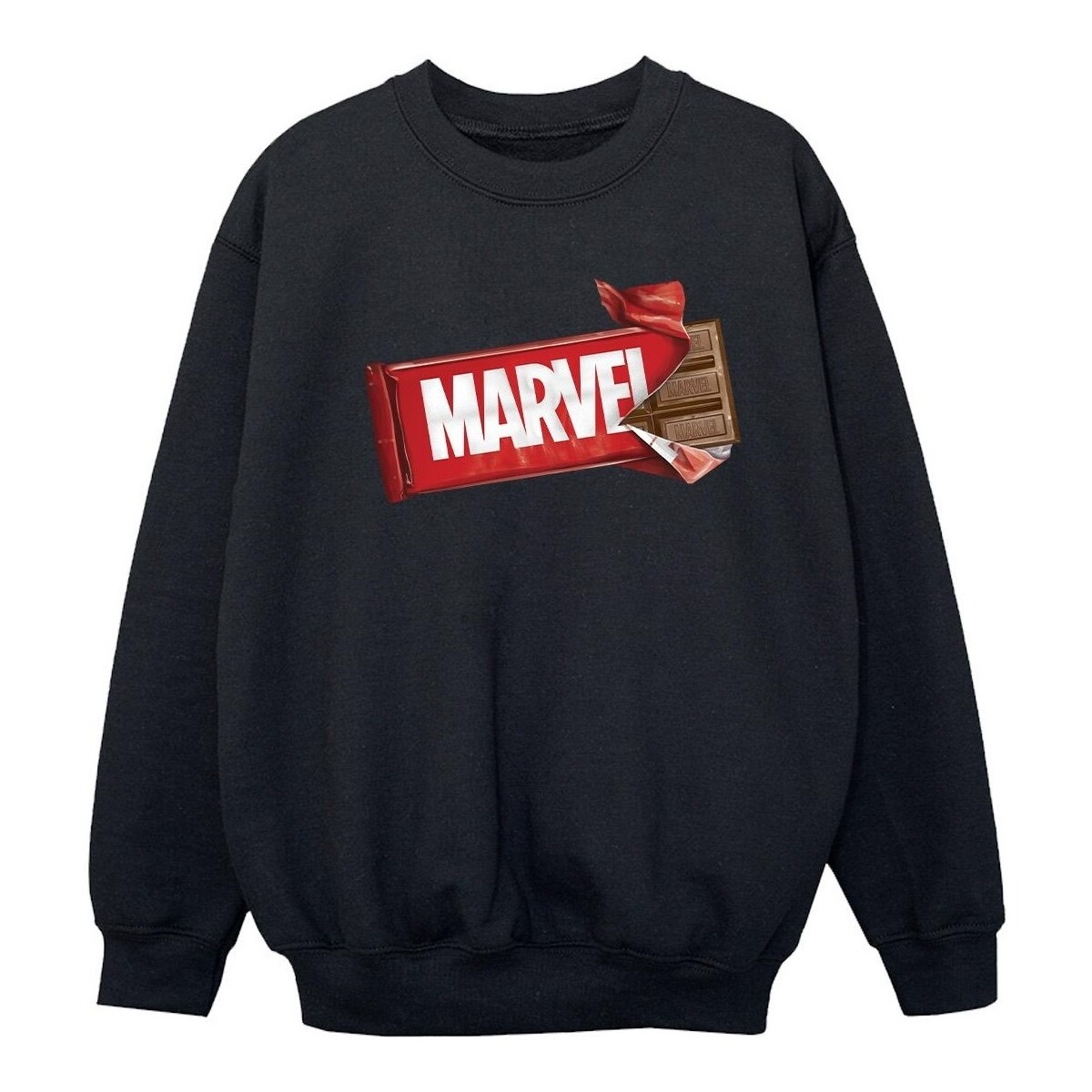 Vêtements Fille Sweats Avengers, The (Marvel) Marvel Chocolate Noir
