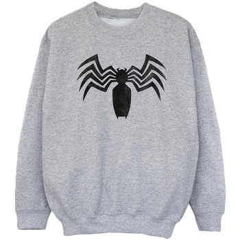 Vêtements Fille Sweats Marvel Venom Spider Logo Emblem Gris
