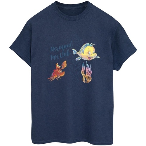 Vêtements Femme T-shirts manches longues Disney The Little Mermaid Club Bleu
