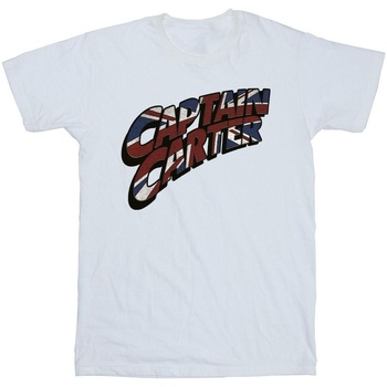 Vêtements Garçon T-shirts manches courtes Marvel What If Captain Carter Blanc