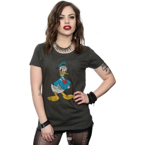 Vêtements Femme T-shirts manches longues Disney Classic Donald Duck Multicolore