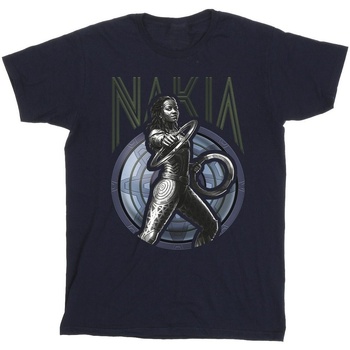 Vêtements Garçon T-shirts manches courtes Marvel Wakanda Forever Nakia Shield Bleu
