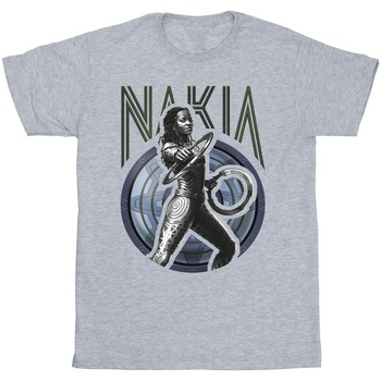 Vêtements Garçon Top 5 des ventes Marvel Wakanda Forever Nakia Shield Gris