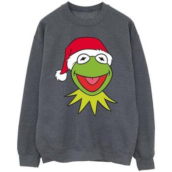 Vêtements Femme Sweats Disney Muppets Kermit Christmas Head Gris
