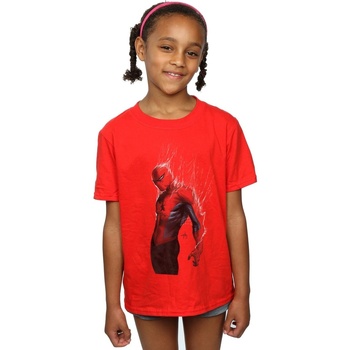 Vêtements Fille T-shirts manches longues Marvel Spider-Man Web Wrap Rouge