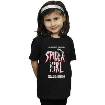 Vêtements Fille T-shirts manches longues Marvel Spider-Girl Back In Black Noir