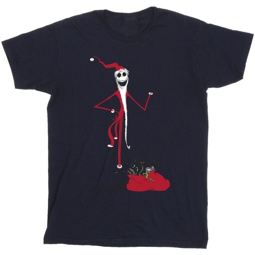 Vêtements Garçon T-shirts manches courtes Nightmare Before Christmas  Bleu