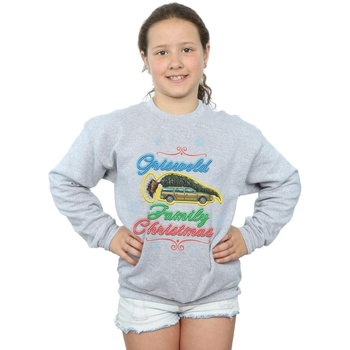 Vêtements Fille Sweats National Lampoon´s Christmas Va Griswold Family Christmas Gris