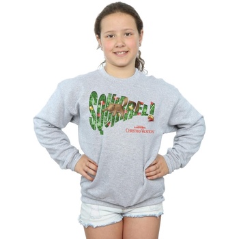 Vêtements Fille Sweats National Lampoon´s Christmas Va Squirrel Tree Gris