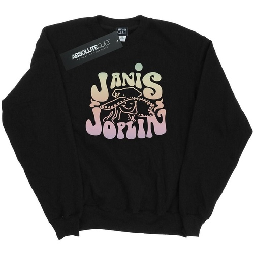 Vêtements Garçon Sweats Janis Joplin Pastel Logo Noir