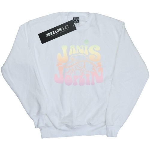Vêtements Garçon Sweats Janis Joplin Pastel Logo Blanc