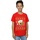 Vêtements Garçon T-shirts manches courtes Spongebob Squarepants Ugly Christmas Rouge