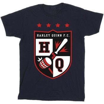 Vêtements Homme T-shirts manches longues Justice League Harley Quinn FC Pocket Bleu