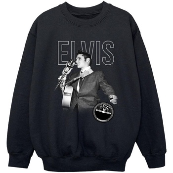 Vêtements Garçon Sweats Elvis Logo Portrait Noir