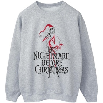 Vêtements Femme Sweats Disney The Nightmare Before Christmas Santa Gris