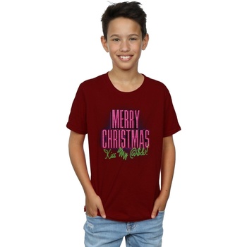 Vêtements Garçon T-shirts manches courtes National Lampoon´s Christmas Va Kiss My Ass Multicolore