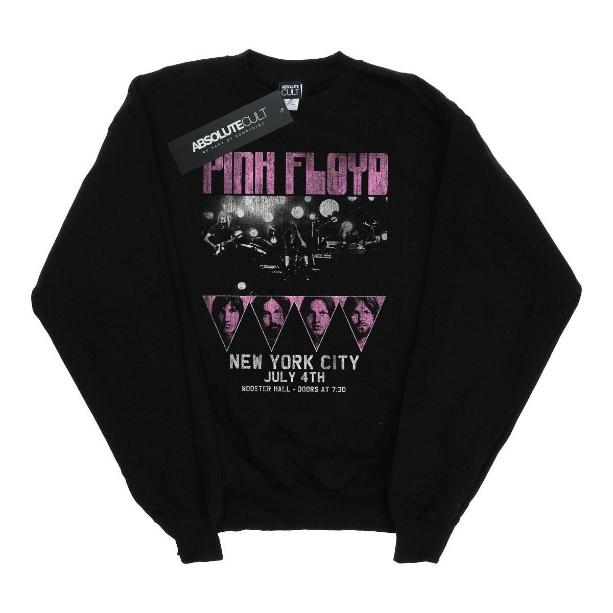 Vêtements Fille Sweats Pink Floyd Tour NYC Noir