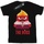 Vêtements Garçon T-shirts manches courtes Disney Inside Out Anger The Boss Noir