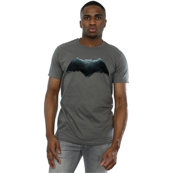 Vêtements Homme T-shirts manches longues Dc Comics Justice League Movie Batman Emblem Multicolore