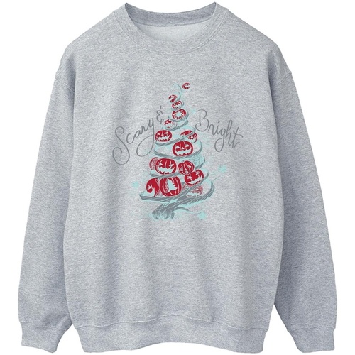Vêtements Femme Sweats Disney The Nightmare Before Christmas Scary & Bright Gris
