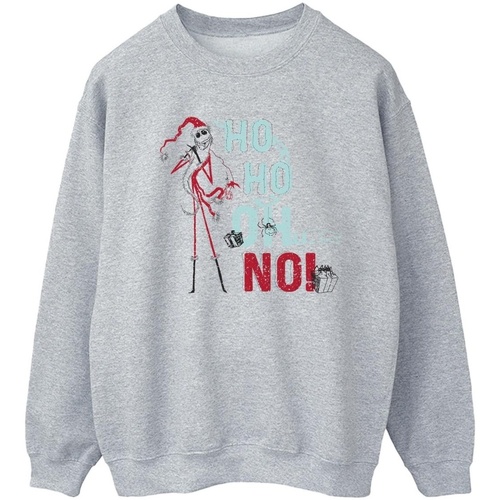 Vêtements Femme Sweats Disney The Nightmare Before Christmas Ho Ho No Gris