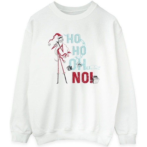 Vêtements Femme Sweats Disney The Nightmare Before Christmas Ho Ho No Blanc