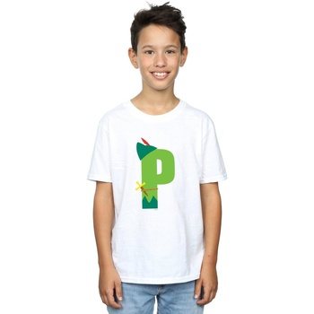Vêtements Garçon T-shirts Polo courtes Disney  Blanc