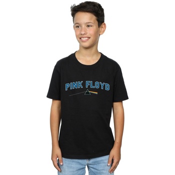 Vêtements Garçon T-shirts manches courtes Pink Floyd College Prism Noir