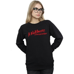 Vêtements Femme Sweats A Nightmare On Elm Street Red Logo Noir