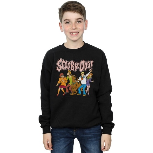 Vêtements Garçon Sweats Scooby Doo Classic Group Noir