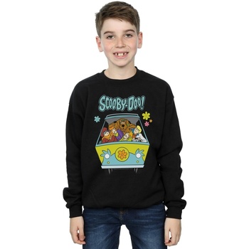Vêtements Garçon Sweats Scooby Doo Mystery Machine Group Noir