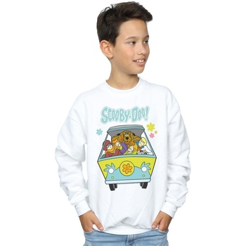 Vêtements Garçon Sweats Scooby Doo Mystery Machine Group Blanc