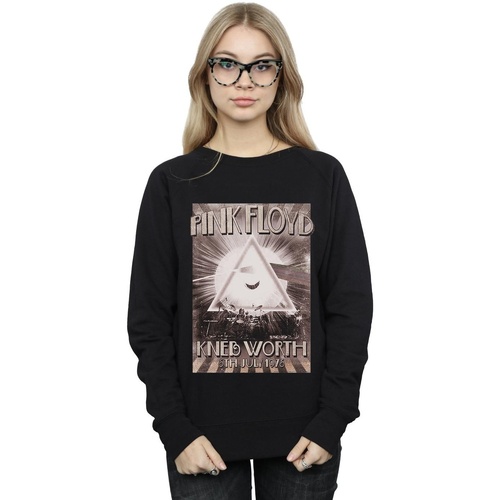Vêtements Femme Sweats Pink Floyd Knebworth Poster Noir