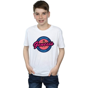 Vêtements Garçon T-shirts manches courtes Genesis Neon Logo Blanc