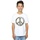 Vêtements Garçon T-shirts manches courtes Woodstock Floral Peace Blanc