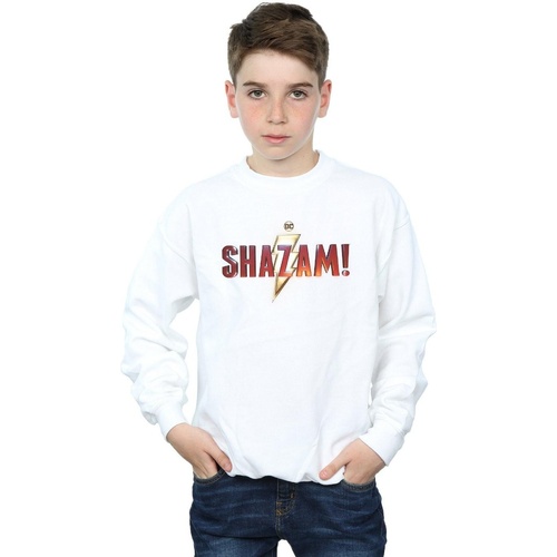 Vêtements Garçon Sweats Dc Comics Shazam Movie Logo Blanc