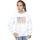 Vêtements Fille Sweats Woodstock Distressed Flag Blanc