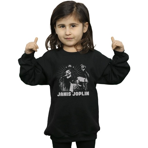 Vêtements Fille Sweats Janis Joplin Spiritual Mono Noir