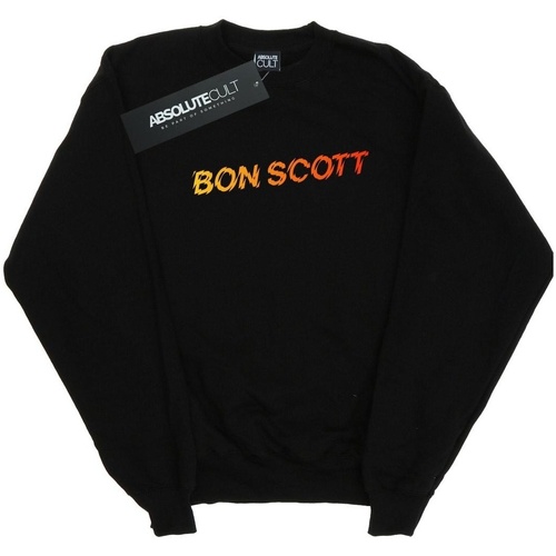 Vêtements Fille Sweats Bon Scott Shattered Logo Noir