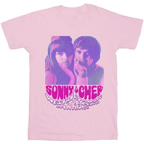 Vêtements Garçon T-shirts manches courtes Sonny & Cher Westbury Music Fair Rouge