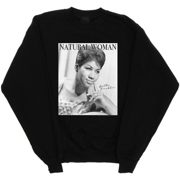 Vêtements Fille Sweats Aretha Franklin Natural Woman Noir