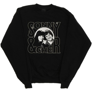 Sonny & Cher Circle Photo Noir