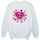 Vêtements Garçon Sweats Dc Comics Superman Pink Hearts And Stars Logo Blanc